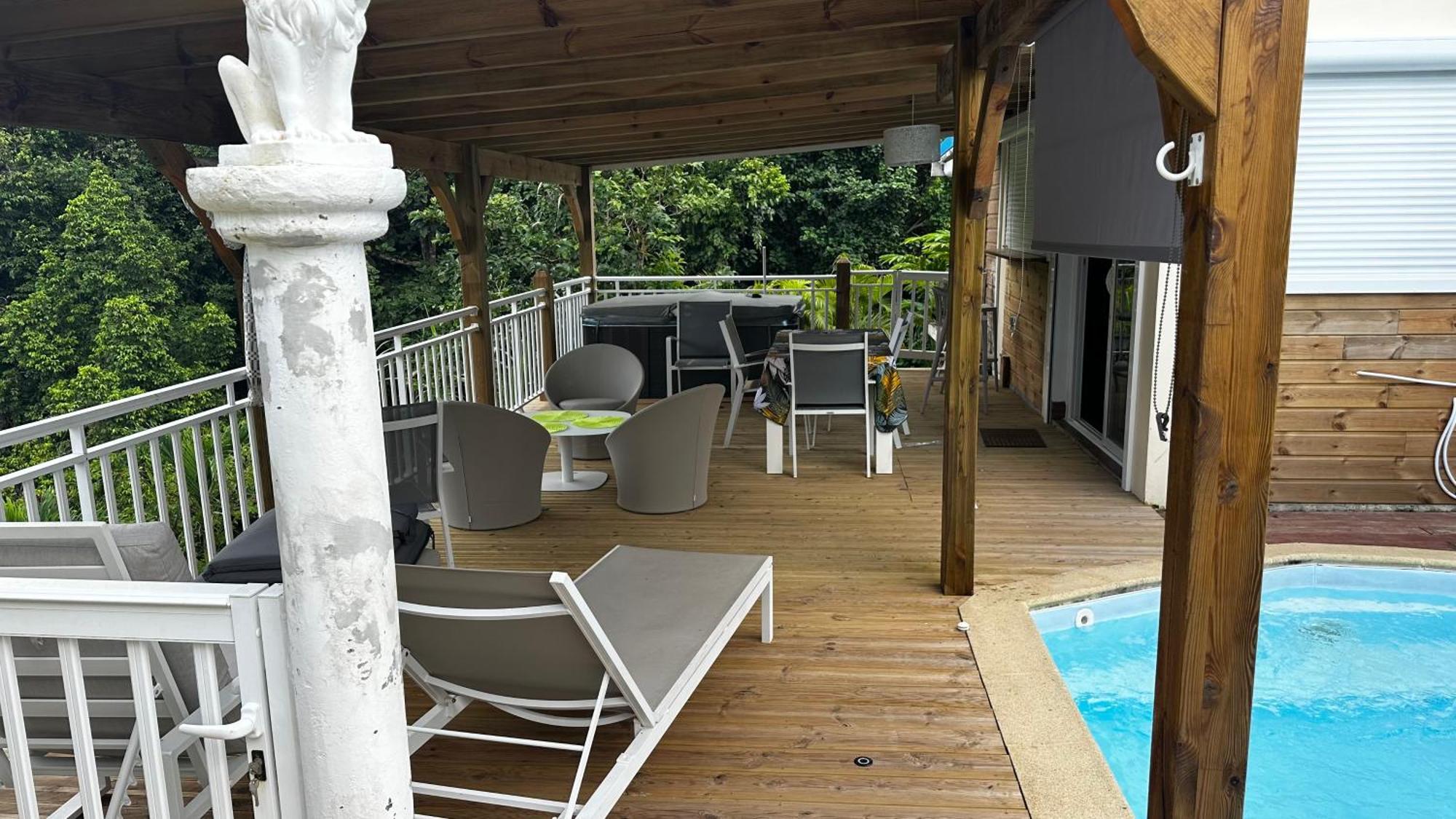 Apartmán Chez Francis Petit-Bourg Exteriér fotografie